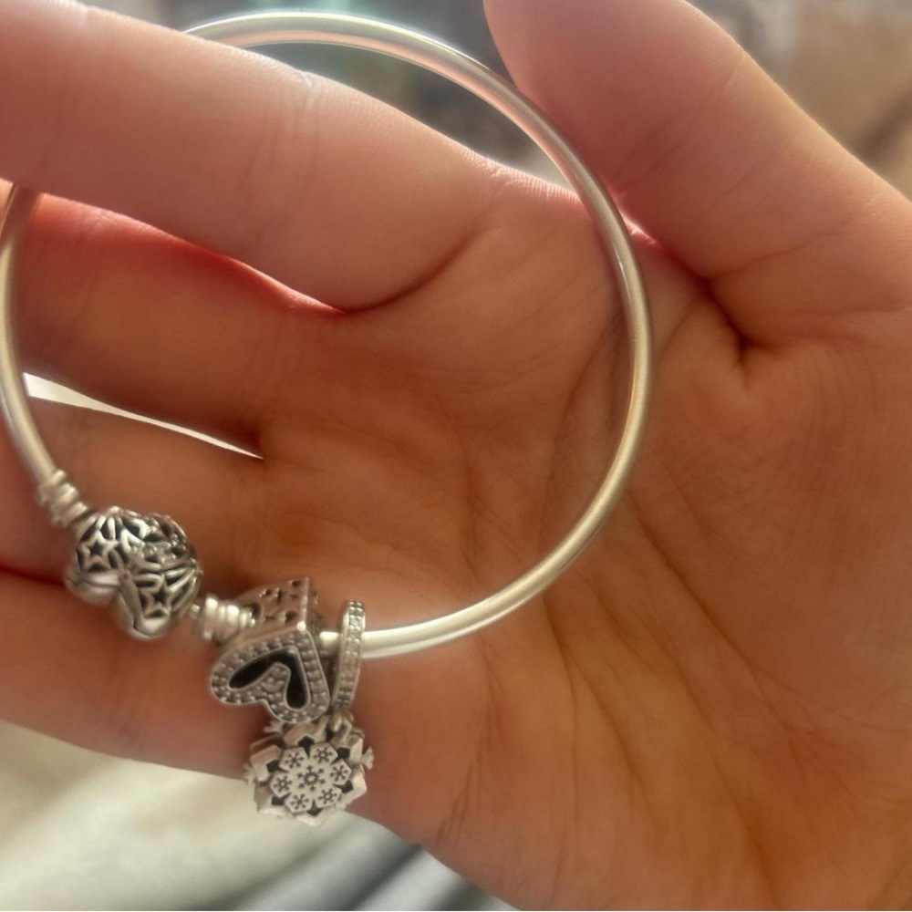 Pandora with 2 charms